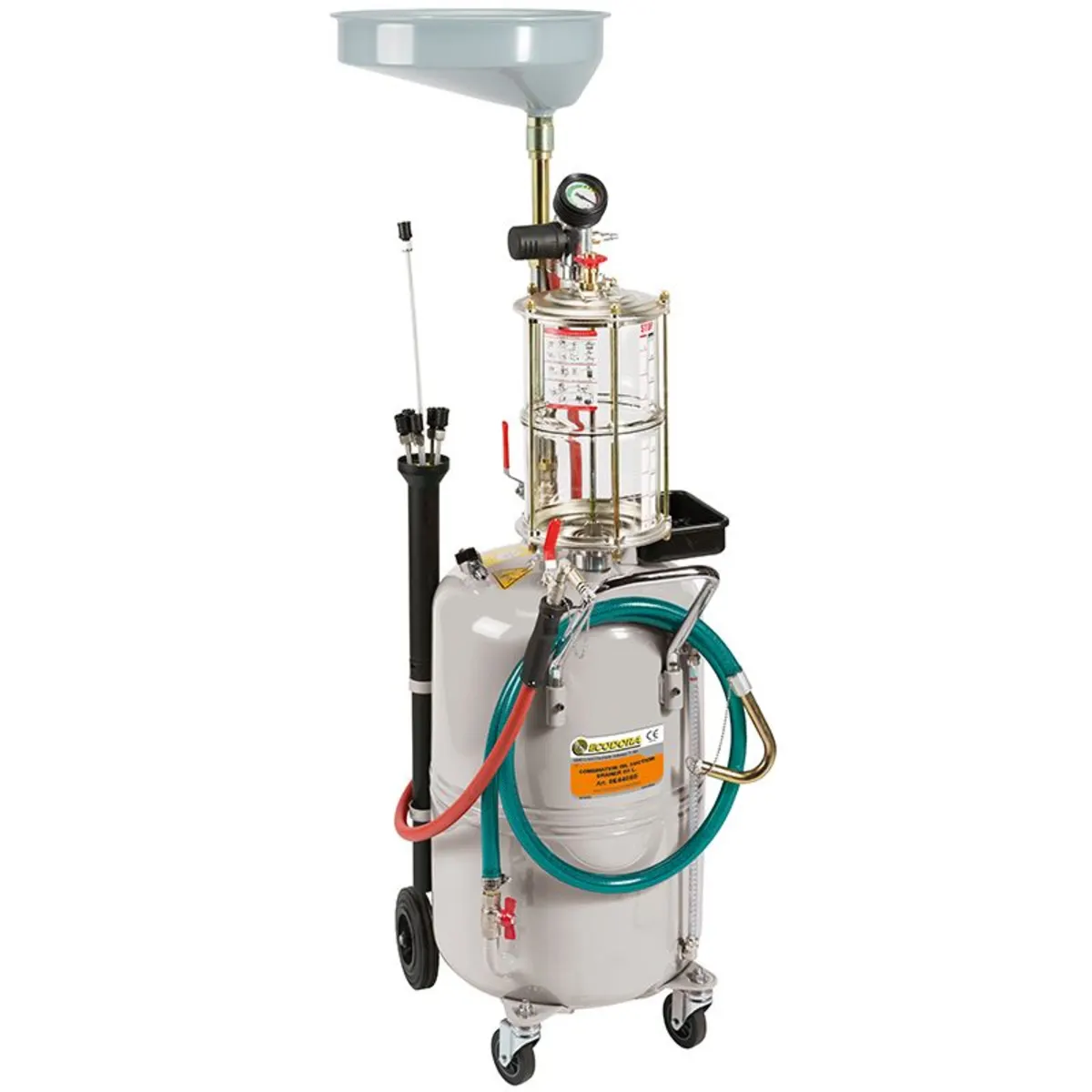 Recuperador/aspirador de 80l para óleo usado com antecâmara - Image 2