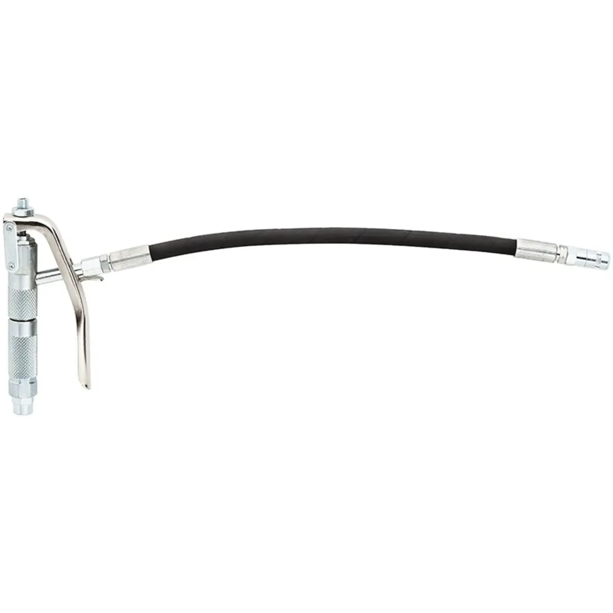 Pistola de lubrificação com terminal flexível e entrada G 1/4" (f)