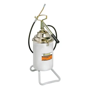 Lubrificador manual portátil com reservatório de 13 kg para alta pressão