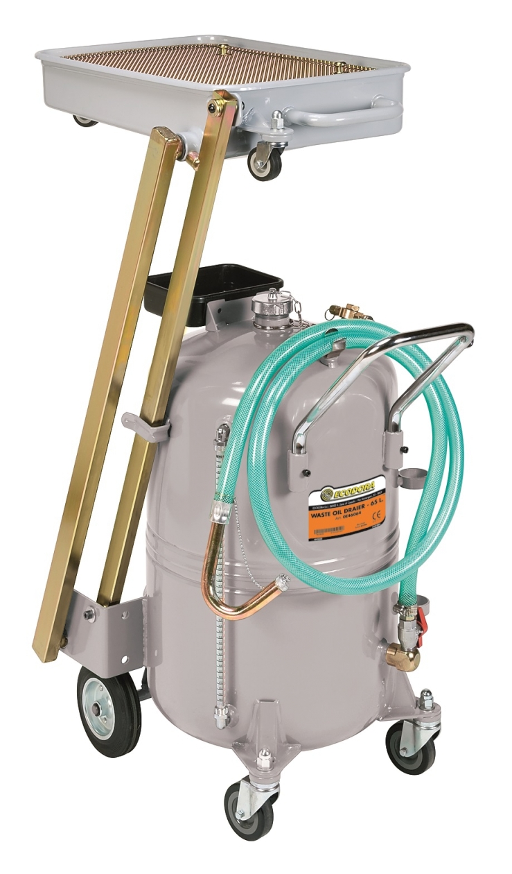 Aparadeira de óleo 65l com braços oscilantes