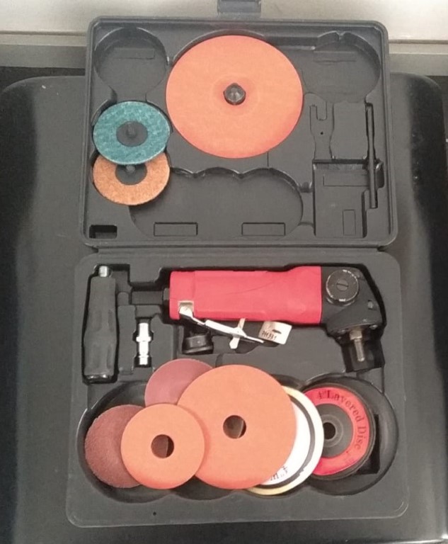 Kit Lixadeira ORBITAL com acessórios
