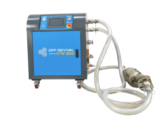 Máquina de lavar filtros partículas/catalisadores CTW 1200