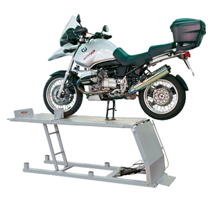 Elevador motas 400kg com bomba