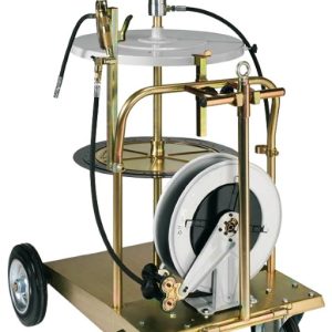 Kit distribuidor portátil de massa com enrolador para bidons 180-220Kg