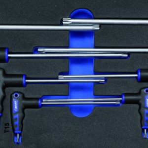 Módulo de 9 chaves torx com cabo T (T10 - T50)