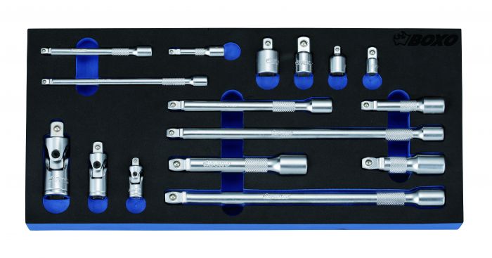 16-pc Adapter extension & universal