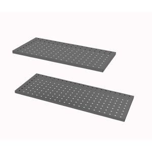 Painel perfurado com 861x338mm
