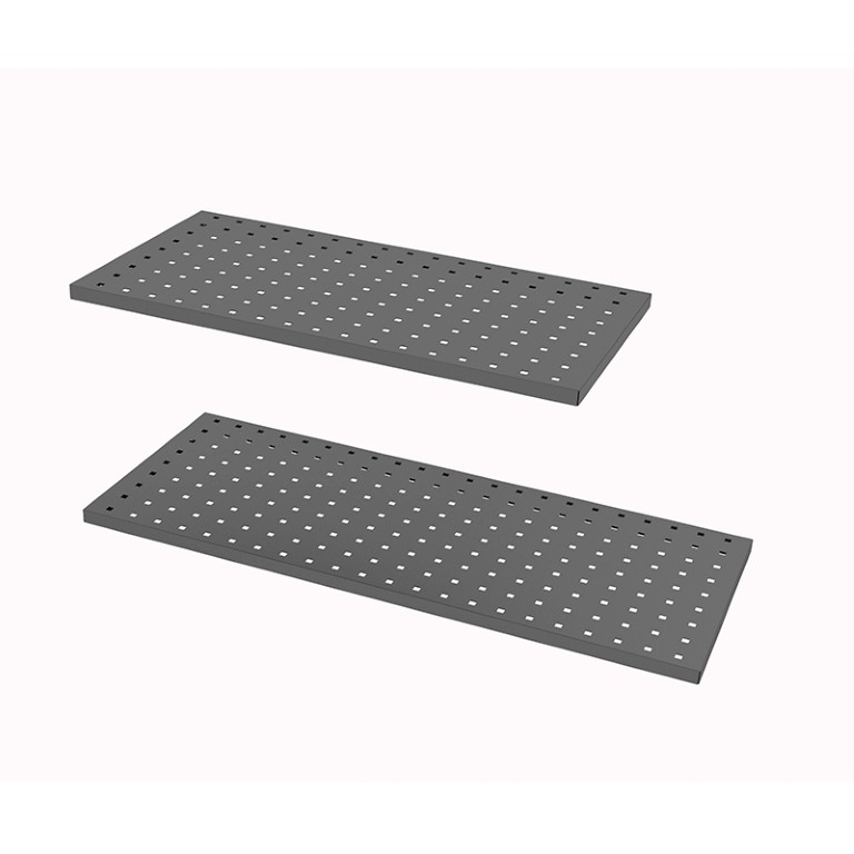 Painel perfurado com 861x338mm