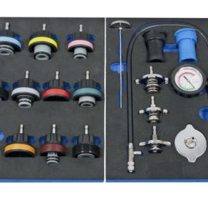 Kit de teste de pressão para o circuito de refrigeração