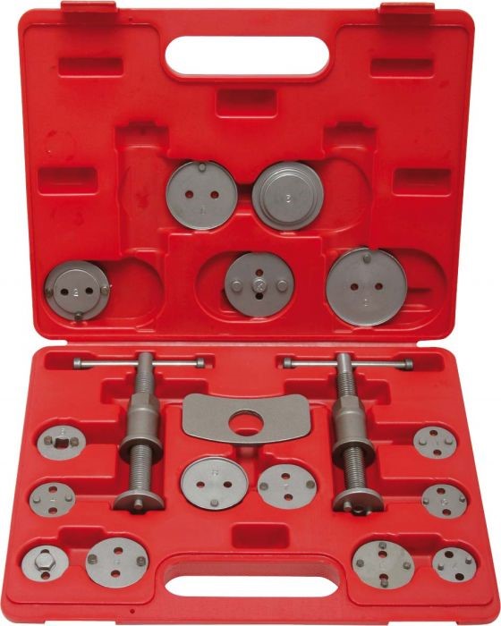 Kit de 18 peças para empurrar embolos de travão