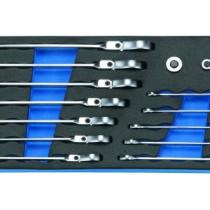 Módulo 15 chaves mistas com roquete articuladas 9-19mm