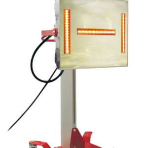 Infra-vermelhos móvel INFRARR com 1 cassete 3 lâmp 3kW-400V (C/ centralina mecânica com temporizador)