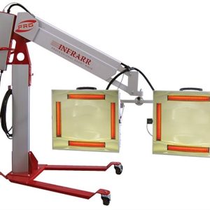 Infra-vermelhos móvel INFRARR com 2 cassetes 4 lâmpadas 12kW-400V (C/ centralina computorizada com pirómetro)