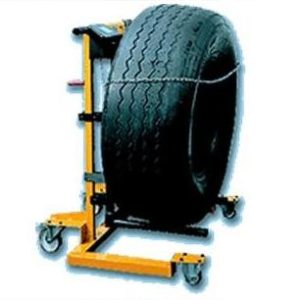 Trolley para transporte de pneus de pesados