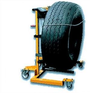 Trolley para transporte de pneus de pesados