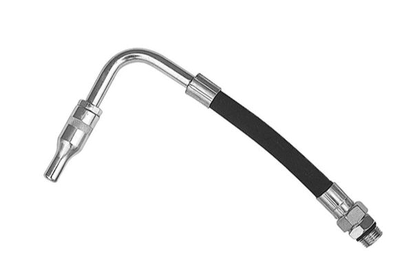 Ponteira flexível para punho de óleo