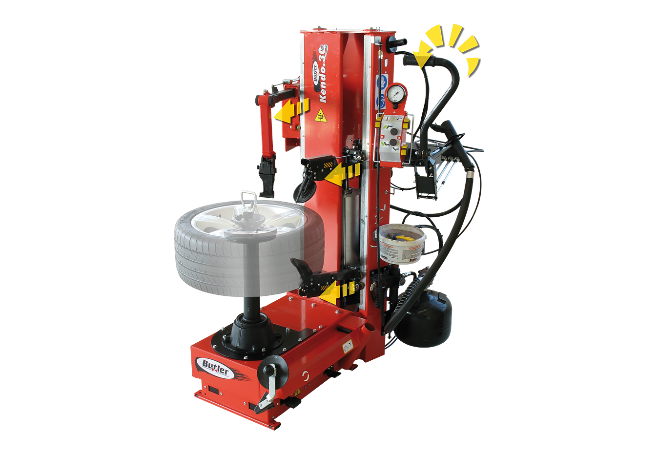 Desmontadora de rodas ROTARY KENDO 30 LIGHT