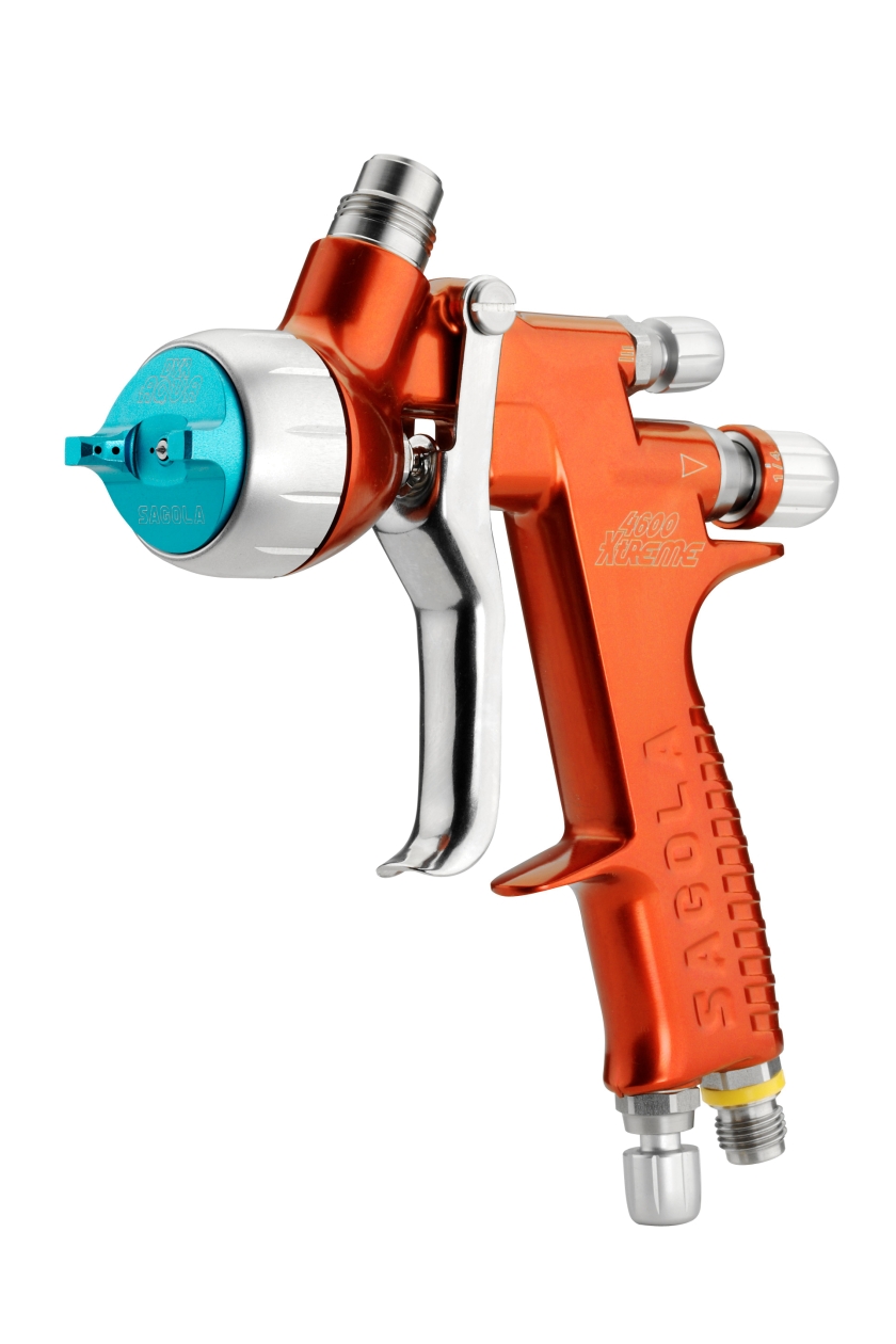 Pistola para tinta a base de água sagola 4600 1,2 Dvr HVLP