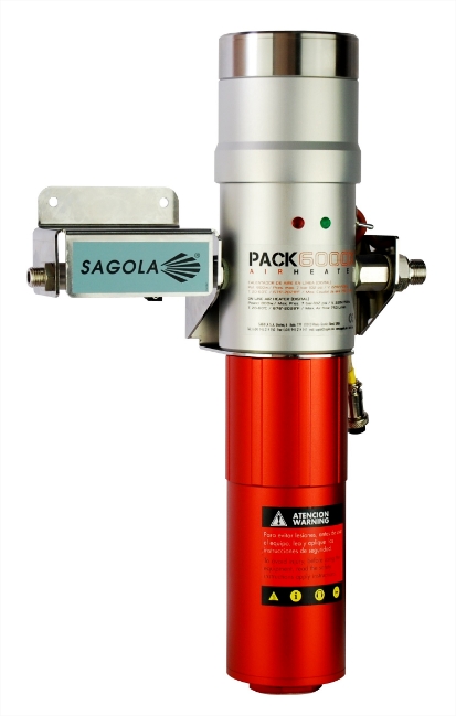 Aquecedor de ar para pistola de pintura PACK 6000X