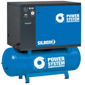 Compressor de pistão power system de 4 kw com reservatório 270 l estrela triângulo