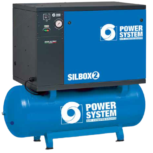 Compressor de pistão power system de 4 kw com reservatório 270 l estrela triângulo