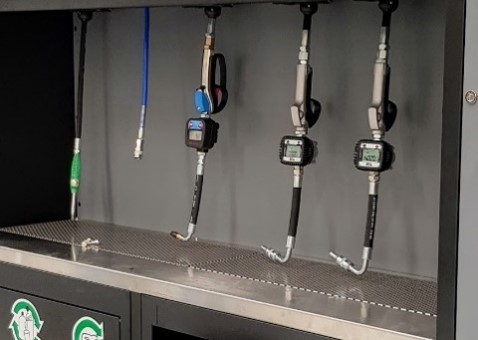 Bancada em inox com pingadeira L:2583mm