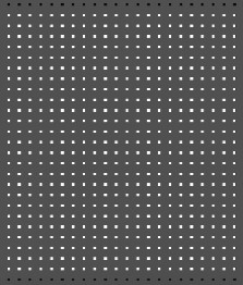 Painel perfurado L:861x1004mm