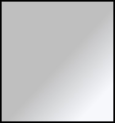 Painel Liso em INOX L:861X1004mm