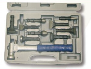 Martelo com Conjunto de 10 Peças Adaptáveis