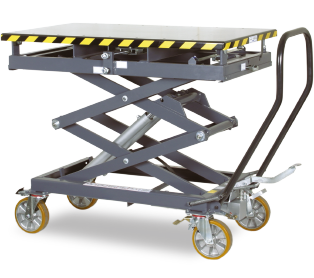 Mesa Elevatória com Rodas e Capacidade de 1000kg