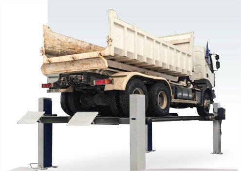 Elevador de plataformas lisas de 12000kg