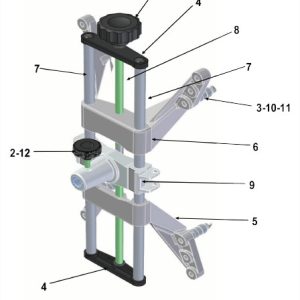 Par de Clampes para jantes 10-24