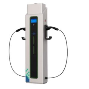 Carregador Veiculos Eletrico trifasico de VE de 22+22kW com 2 cabos de 5m