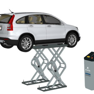 Elevador tesoura 3500kg de encastrar, extensivel