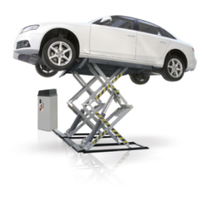 Elevador tesoura baixo perfil de encastrar 3500kg