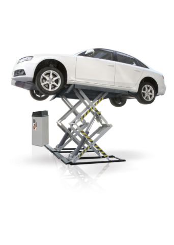 Elevador tesoura baixo perfil de encastrar 3500kg