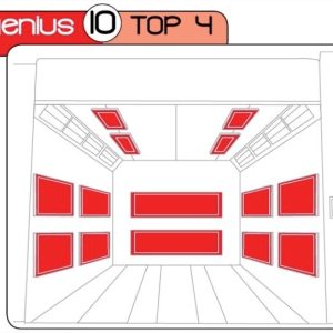Conjunto de 14 painéis endotérmicos 36kW